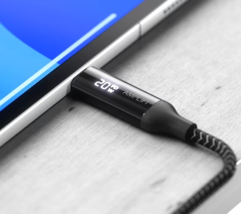 Кабель USB-C Cable with Charge Display 0.3m