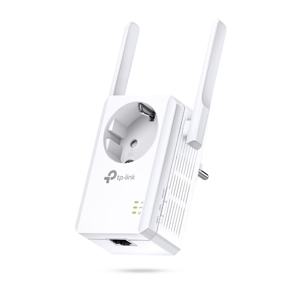 Повторитель беспроводного сигнала TP-Link TL-WA860RE N300 10/100BASE-TX белый