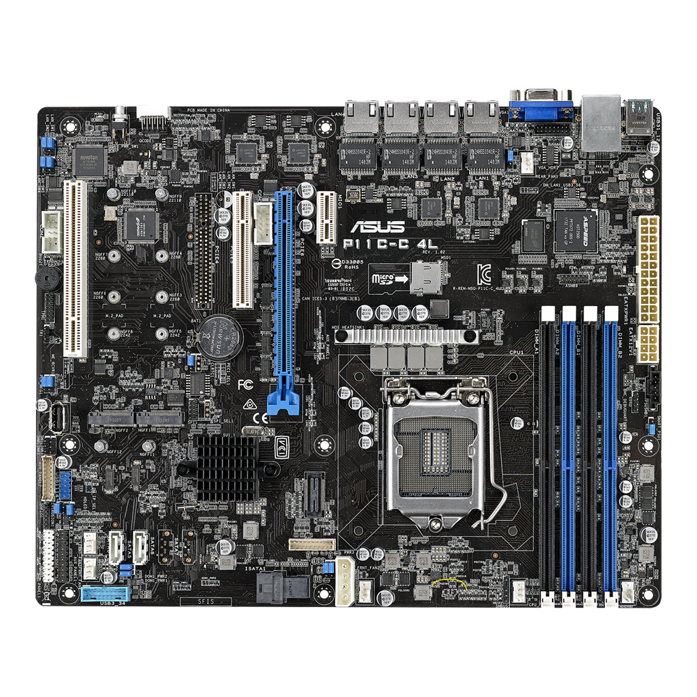 Серверная материнская плата ASUS P11C-C/4L