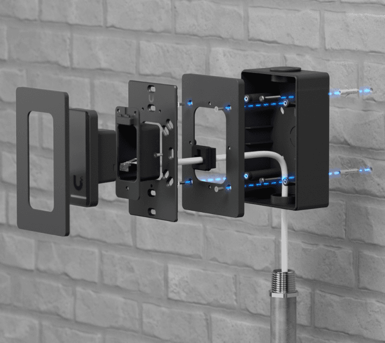 Reader Junction Box чёрного цвета
