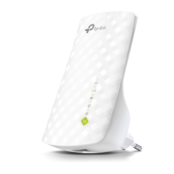 Повторитель беспроводного сигнала TP-Link RE220 AC750 10/100BASE-TX белый