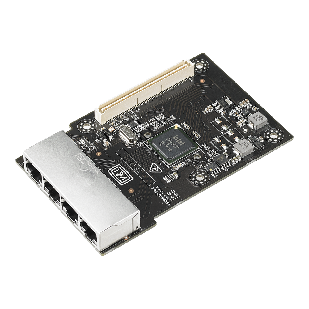 Четырехпортовый мезонинный адаптер ASUS MCI-1G/350-4T