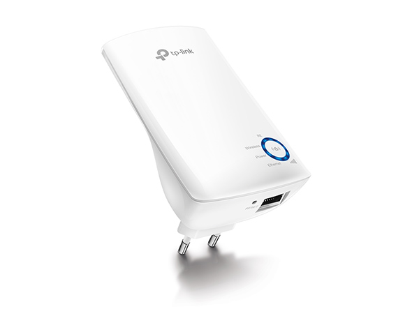 Повторитель беспроводного сигнала TP-Link TL-WA850RE N300 10/100BASE-TX белый