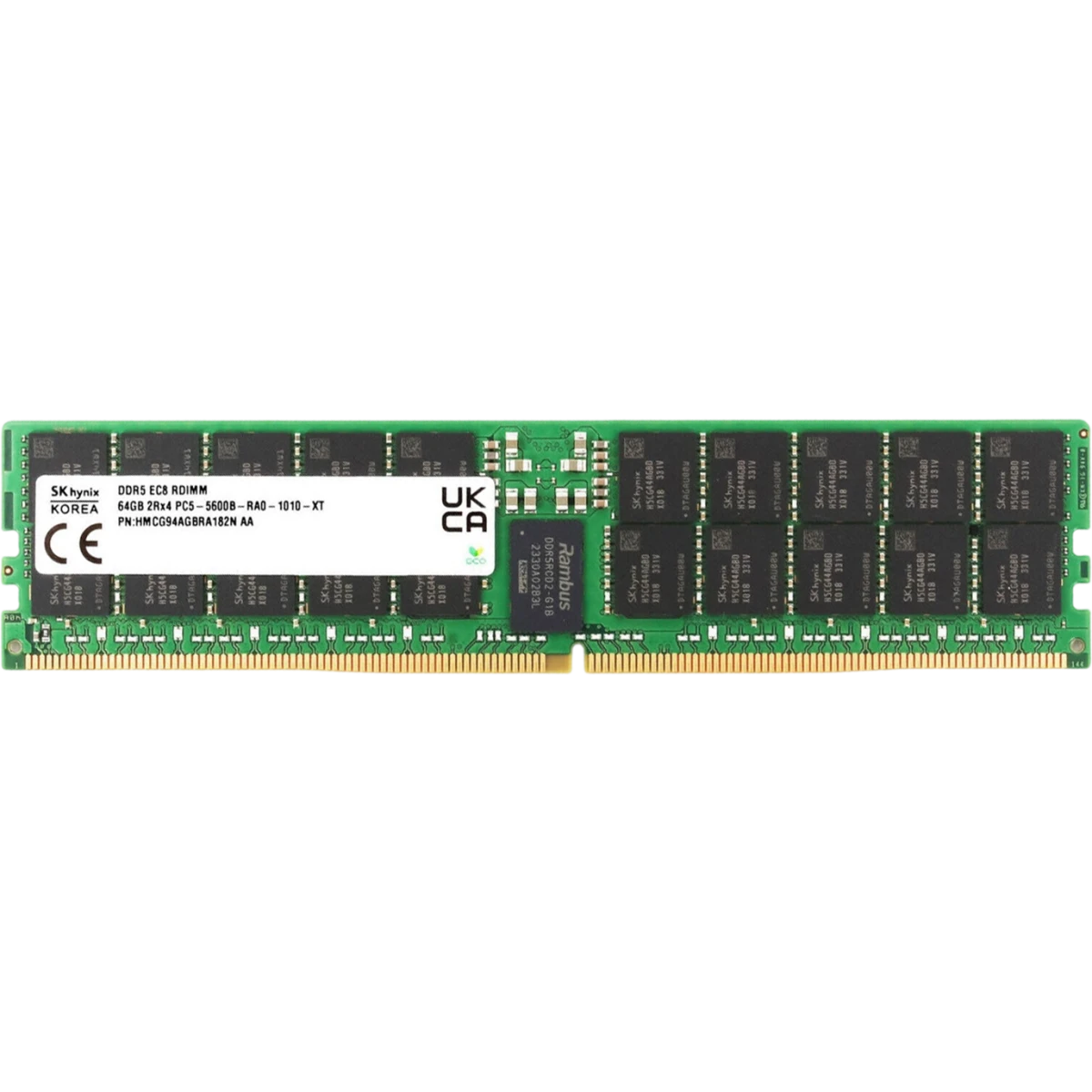 Оперативная память 64Gb DDR5 5600MHz Hynix ECC Reg (HMCG94AGBRA182N)