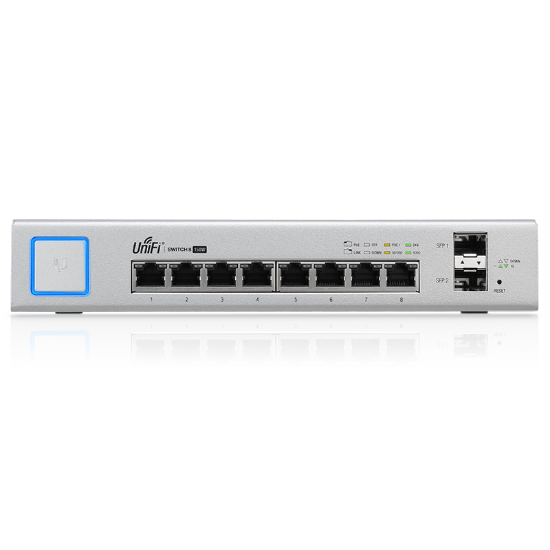 Коммутатор UBIQUITI UniFi Switch 8-150W (US-8-150W)