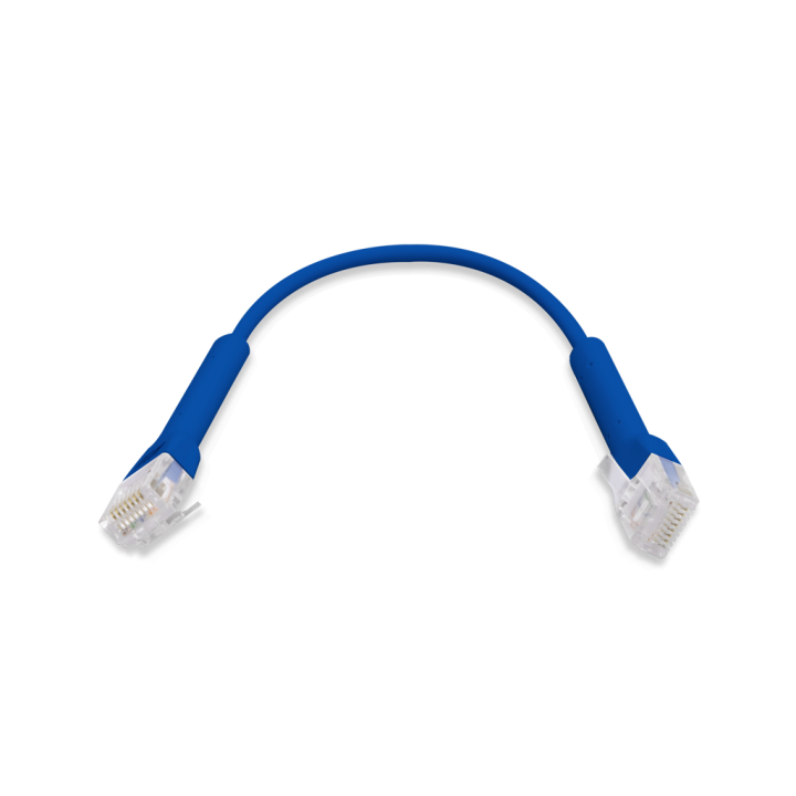 Ubiquiti UniFi Ethernet Patch Cable Blue 0.1м. (50-pack)