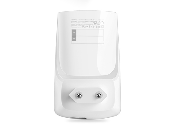 Повторитель беспроводного сигнала TP-Link TL-WA850RE N300 10/100BASE-TX белый